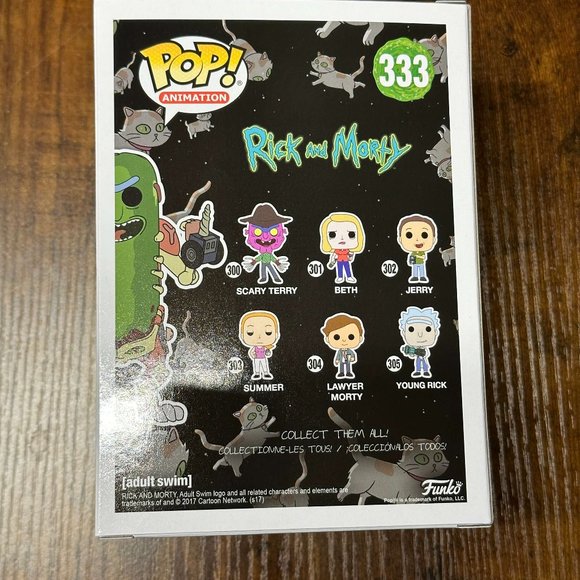 Pickle Rick Funko Pop! Rick and Morty Vinyl Figure Animation  (Rat Suit) #333 - Picture 4 of 6